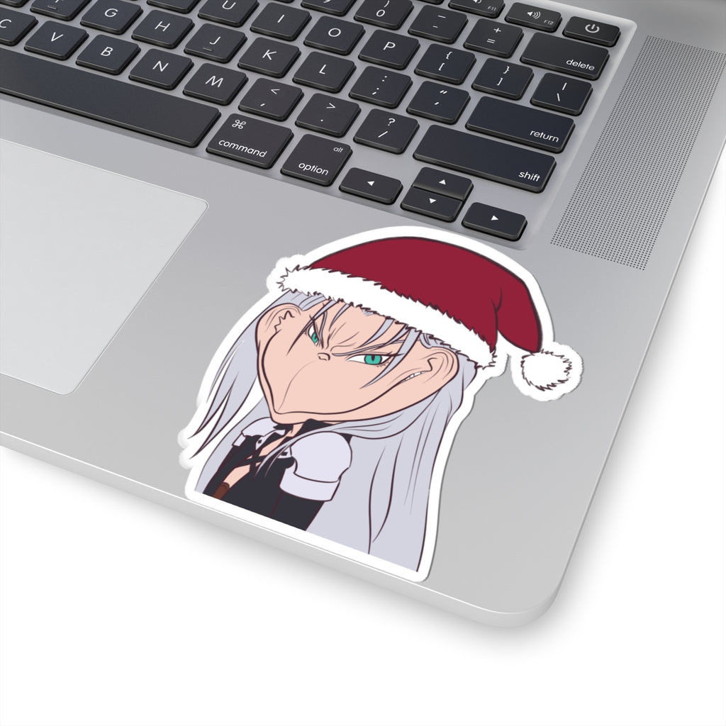 Smug Villain Sticker — Funny Anime Vinyl Kiss-Cut Decal