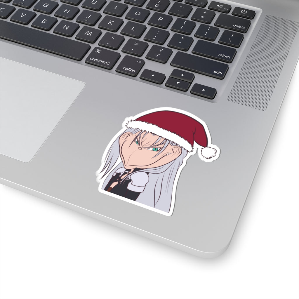 Smug Villain Sticker — Funny Anime Vinyl Kiss-Cut Decal